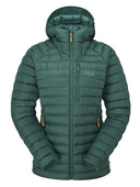 Rab W MICROLIGHT ALPINE LONG JACKET - PeakStyle
