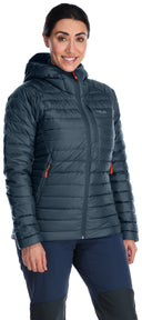 Rab W MICROLIGHT ALPINE LONG JACKET - PeakStyle