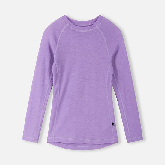Set di intimo tecnico Reima Kinsei in merino e lyocell per bambini - Blooming Lilac - Immagine 4