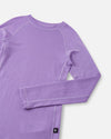 Set di intimo tecnico Reima Kinsei in merino e lyocell per bambini - Blooming Lilac - Immagine 6