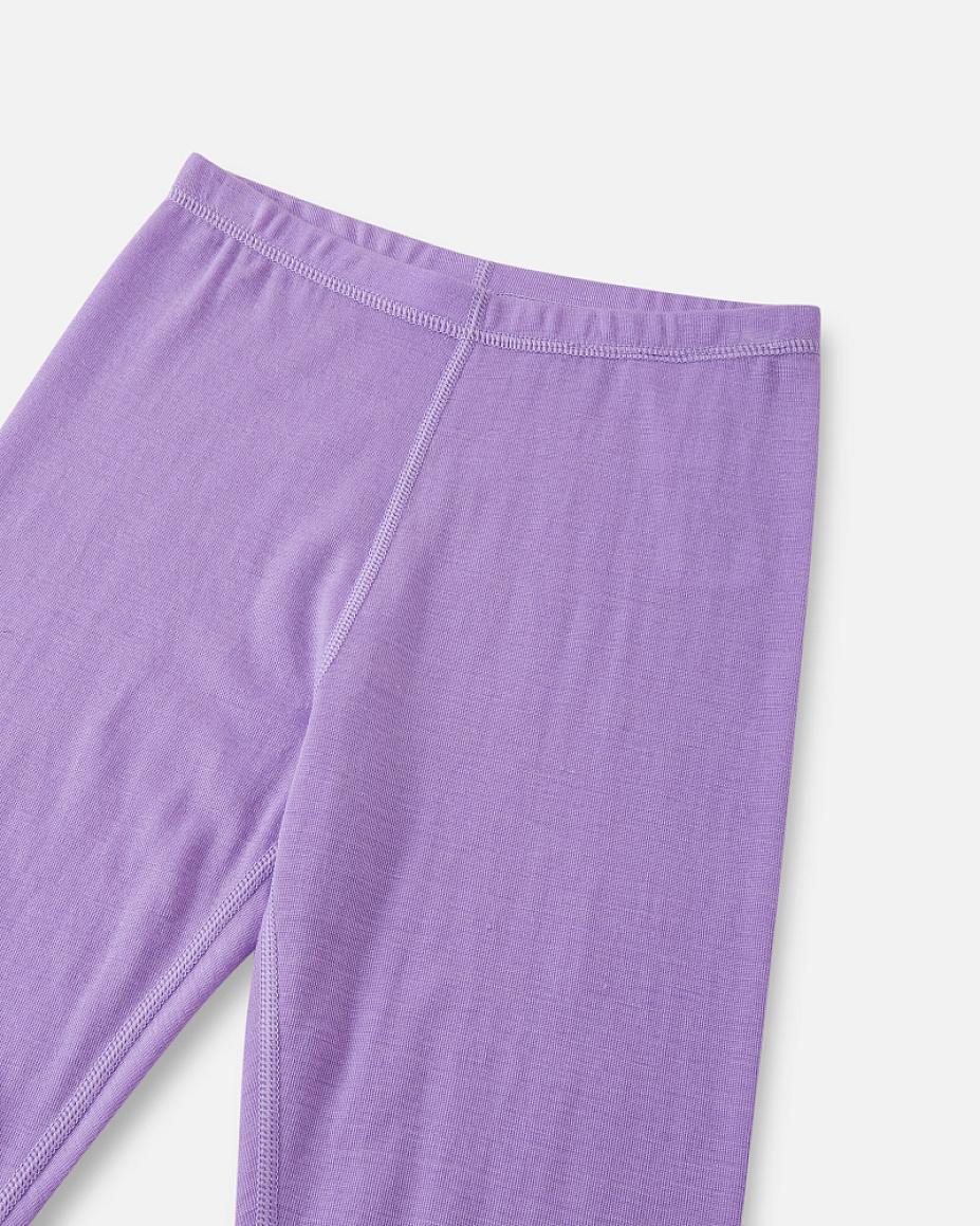 Set di intimo tecnico Reima Kinsei in merino e lyocell per bambini - Blooming Lilac - Immagine 7