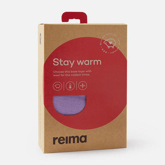 Set di intimo tecnico Reima Kinsei in merino e lyocell per bambini - Blooming Lilac - Immagine 9