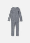Set di intimo tecnico Reima Kinsei in merino e lyocell per bambini - Grigio melange - Vista 2