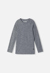 Set di intimo tecnico Reima Kinsei in merino e lyocell per bambini - Grigio melange - Immagine 3