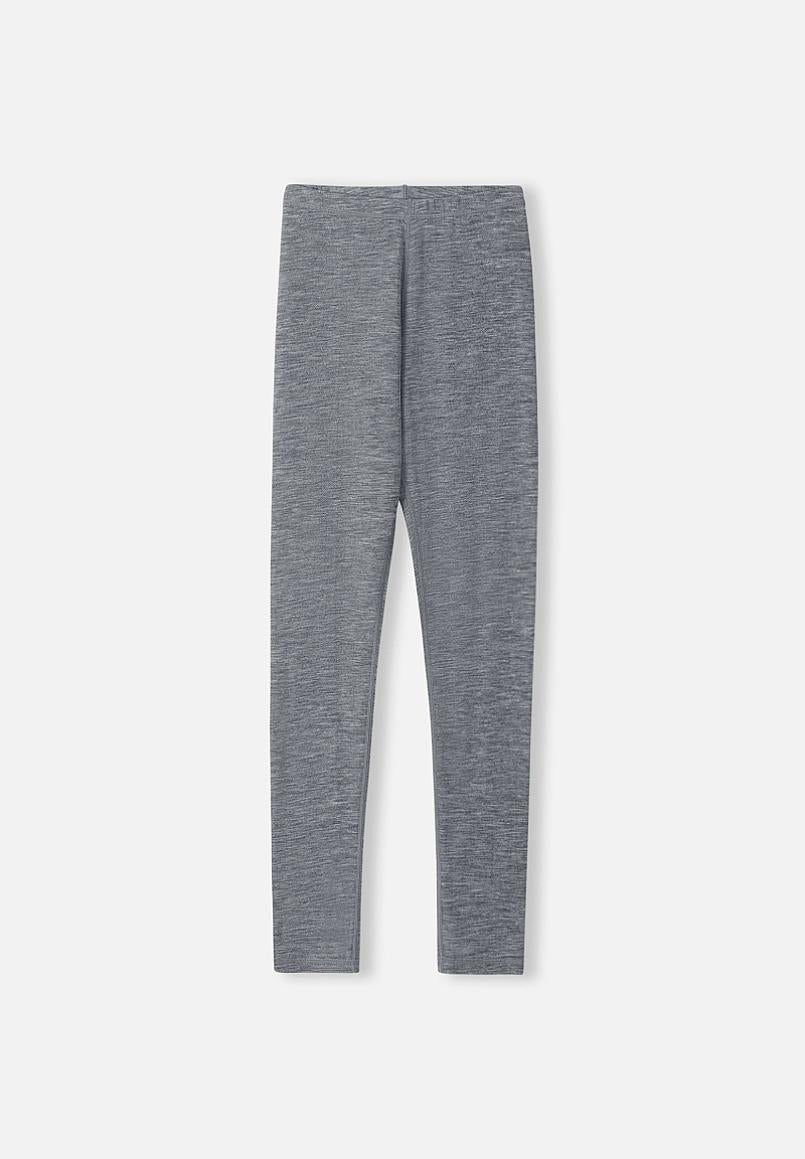 Set di intimo tecnico Reima Kinsei in merino e lyocell per bambini - Grigio melange - Immagine 4