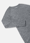 Set di intimo tecnico Reima Kinsei in merino e lyocell per bambini - Grigio melange - Immagine 5