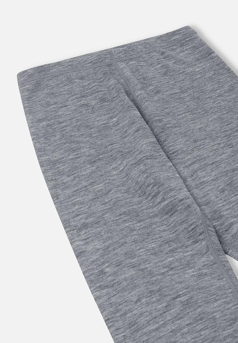 Set di intimo tecnico Reima Kinsei in merino e lyocell per bambini - Grigio melange - Immagine 6
