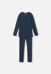 Set di intimo tecnico Reima Kinsei in merino e lyocell per bambini - Blu navy
