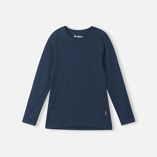 Set di intimo tecnico Reima Kinsei in merino e lyocell per bambini - Blu navy - Immagine 3