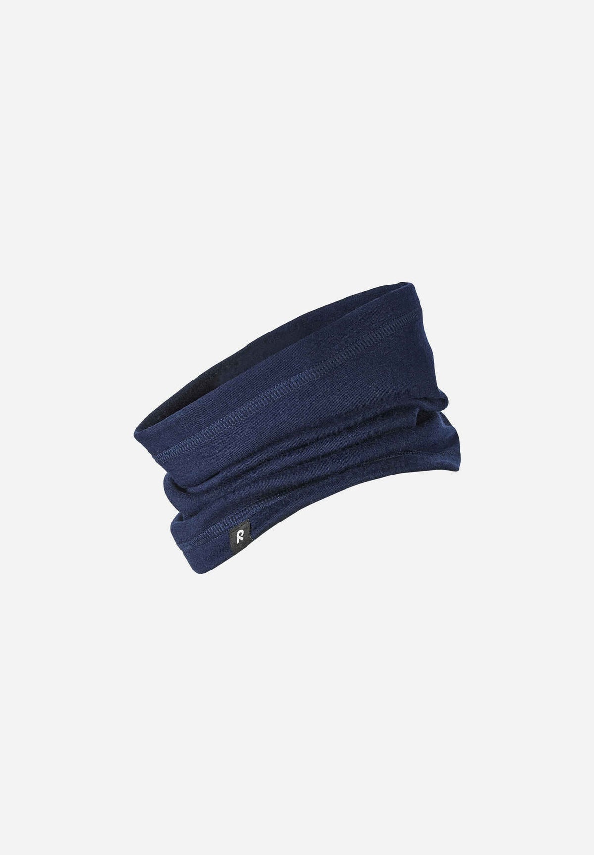 Écharpe tubulaire Reima Aarni en laine mérinos pour enfants, bleu marine – Packshot 1