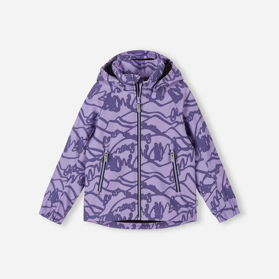 Reima Aitoo softshelljas voor kinderen in Blooming Lilac – Packshot