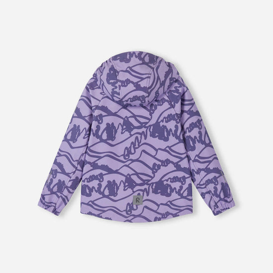 Reima Aitoo softshelljas voor kinderen in Blooming Lilac – Packshot