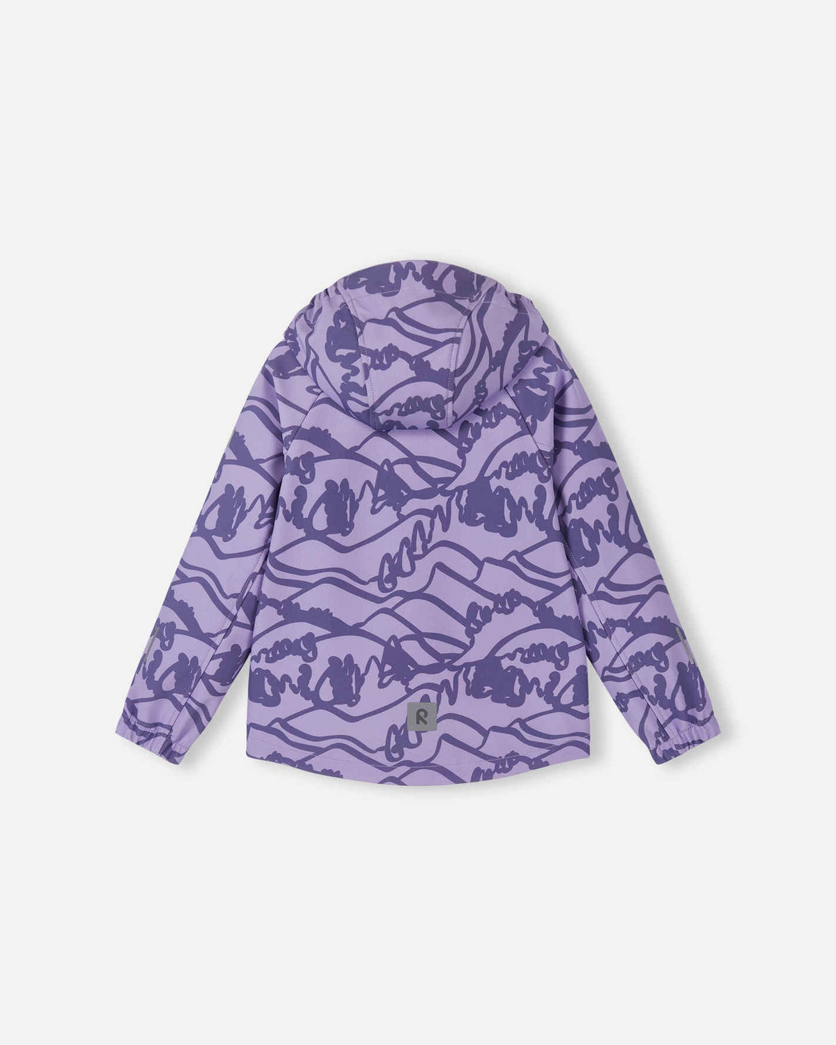 Reima Aitoo softshelljas voor kinderen in Blooming Lilac – Packshot