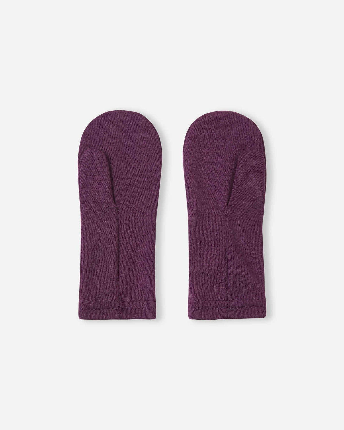 Moufles Reima Eino en laine mérinos pour enfants, Deep Purple – Photo du produit 2