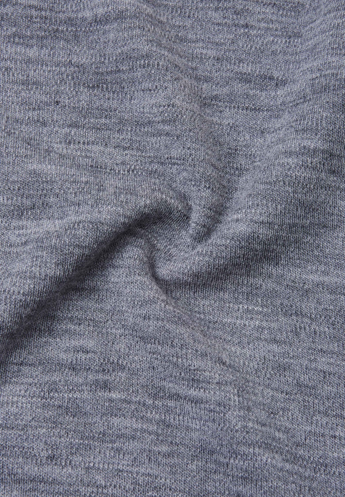 Moufles Reima Eino en laine mérinos pour enfants, gris chiné – Gros plan sur la matière