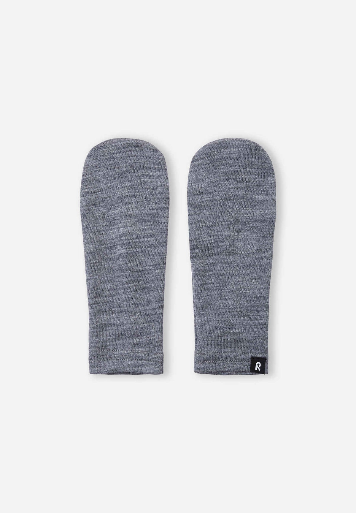 Moufles Reima Eino en laine mérinos pour enfants, gris chiné – Packshot 1