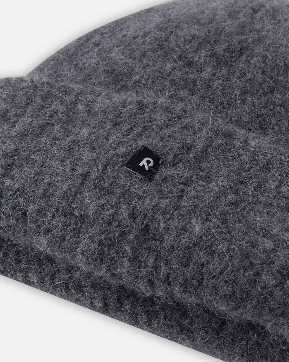 Reima Huippu Alpaka-Merino-Beanie Kinder – Melange grey – Ansicht 3