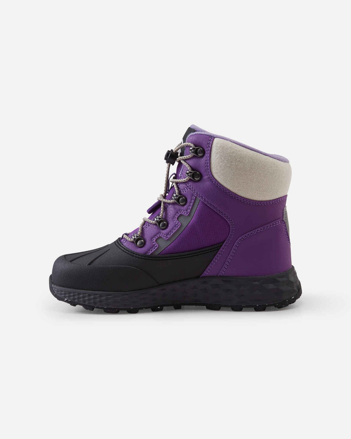Stivali invernali Reima Hallava Lace ReimaTec per bambini, colore Plum Purple – Foto del prodotto, vista 2