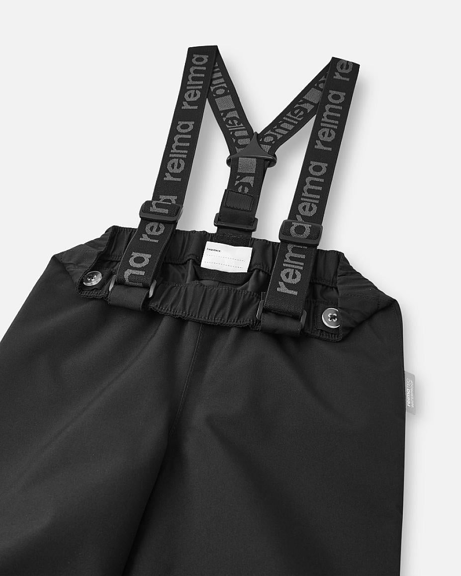 Pantalon de pluie Reima Hauskin ReimaTec pour enfants, noir – Détails du produit