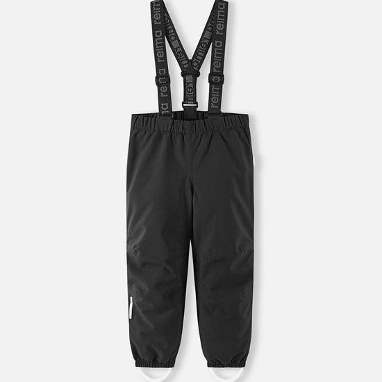 Pantalon de pluie Reima Hauskin ReimaTec pour enfants, noir – Photo de présentation (face avant)