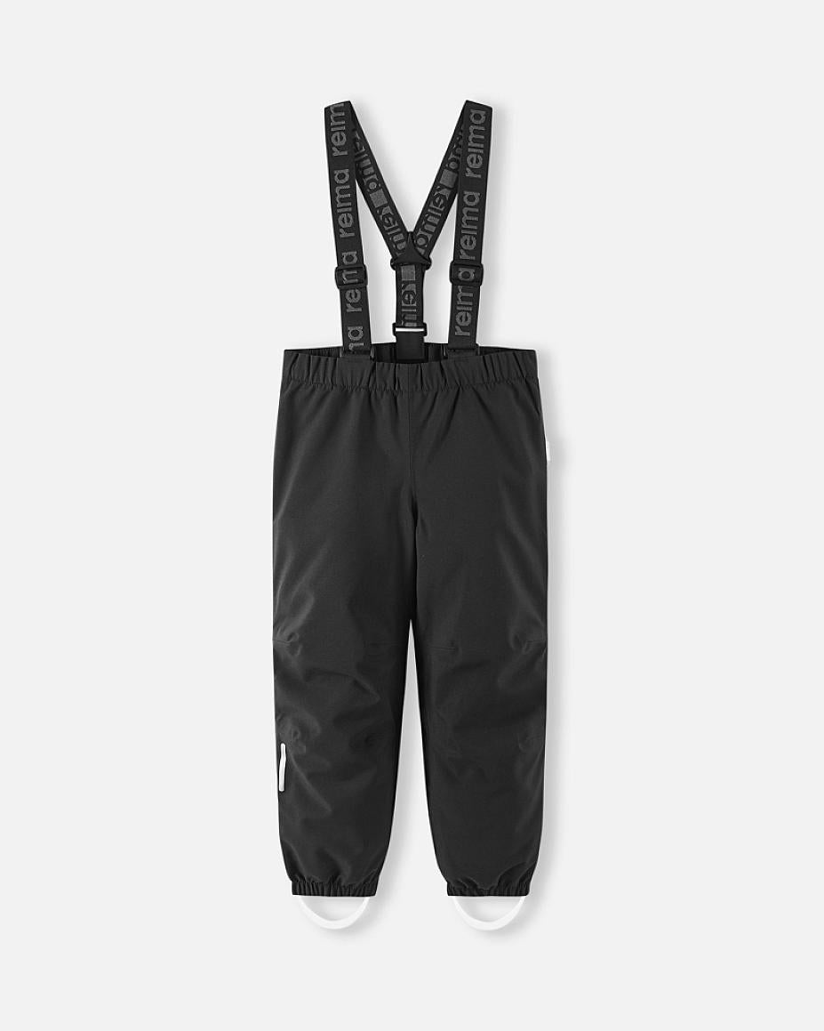 Pantalon de pluie Reima Hauskin ReimaTec pour enfants, noir – Photo de présentation (face avant)