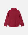 Veste polaire Reima Hopper pour enfants, couleur Cranberry – vue de dos