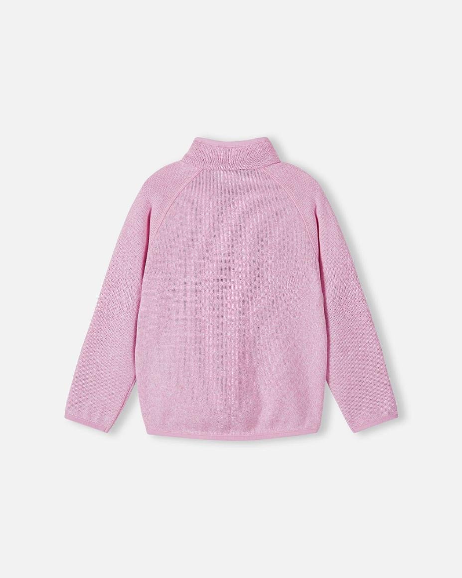 Veste polaire Reima Hopper pour enfants, modèle Light Heather, vue de dos