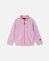 Veste polaire Reima Hopper pour enfants, modèle Light Heather, vue de face