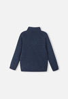 Veste polaire Reima Hopper pour enfants, bleu jean, vue de dos