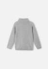 Veste polaire Reima Hopper pour enfants, gris chiné, vue de dos