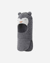 Gorro Reima Ilmeet para niños en gris jaspeado – Vista frontal