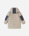 Reima Koskela Winterjacke Kinder Earthy Beige Ansicht 2