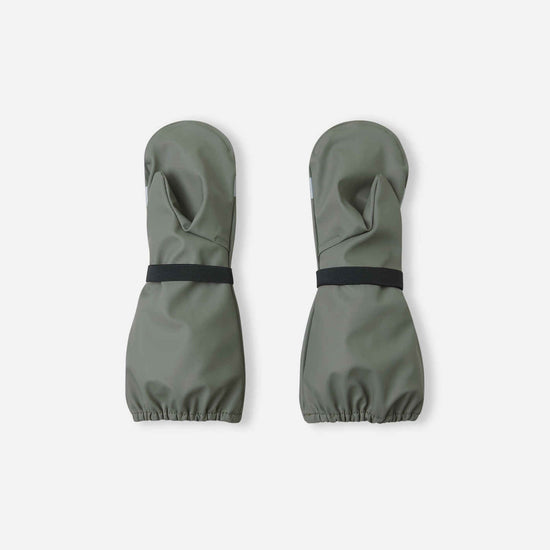 Reima Kura Guanti antipioggia per bambini Greyish Green – Foto del prodotto (retro)