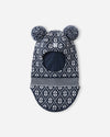 Reima Kuuraan Merino-Balaclava Kinder – Navy – Detailansicht