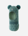 Reima Kuuraan Merino-Balaclava Kinder – Stone Green – Packshot Vorderansicht