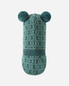 Reima Kuuraan Merino-Balaclava Kinder – Stone Green – Packshot Rückansicht