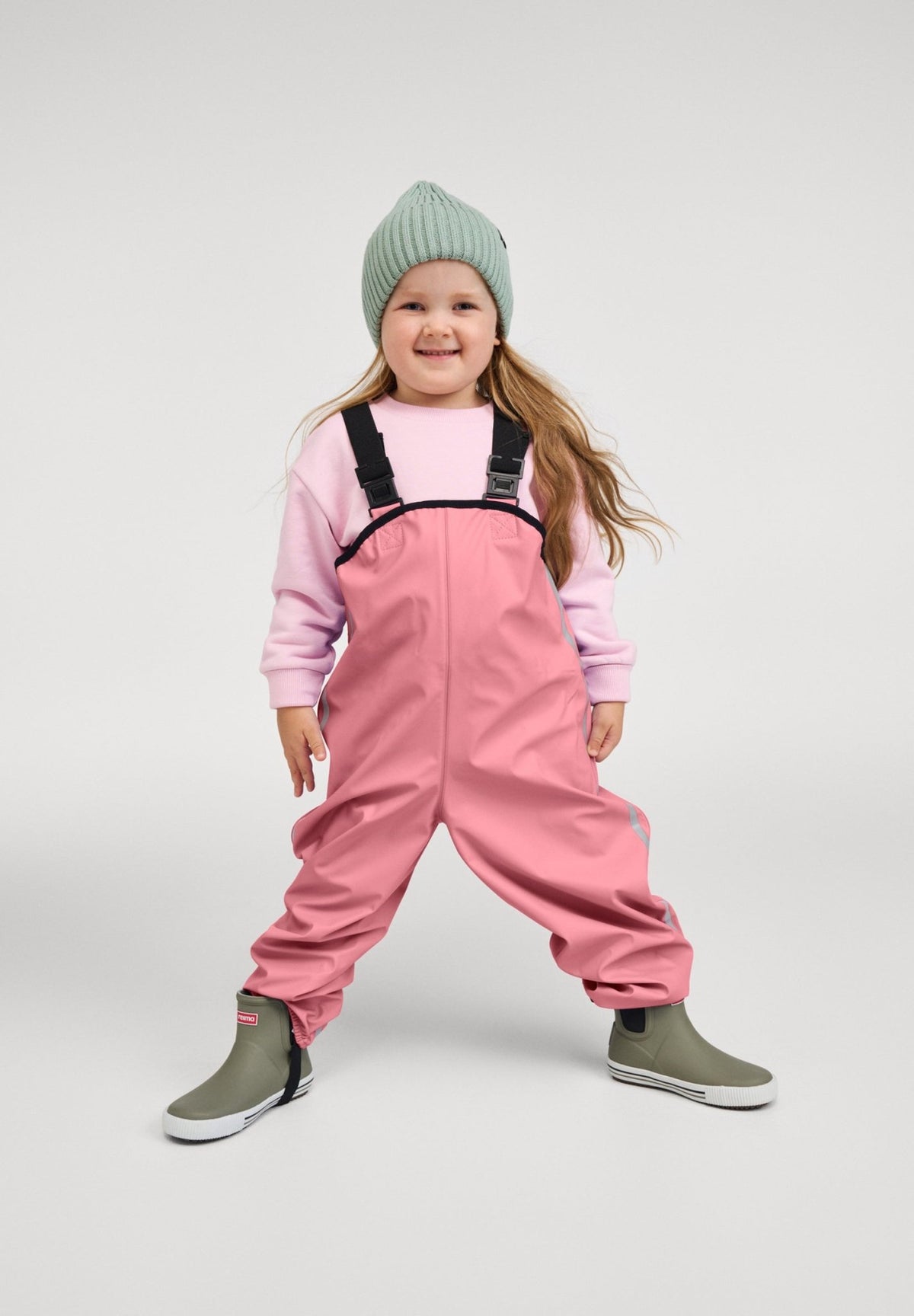 Reima Lammikko regenbroek voor kinderen – Rose Blush
