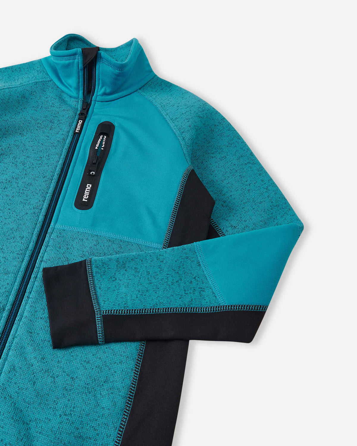 Reima Liukuen Seawool Fleecejacke Kinder - Fleecejacken bei PeakStyle