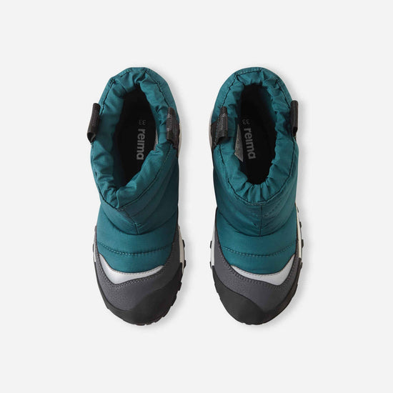 Stivali invernali Reima Lumiloma ReimaTec per bambini, colore Dark Teal – Packshot 4