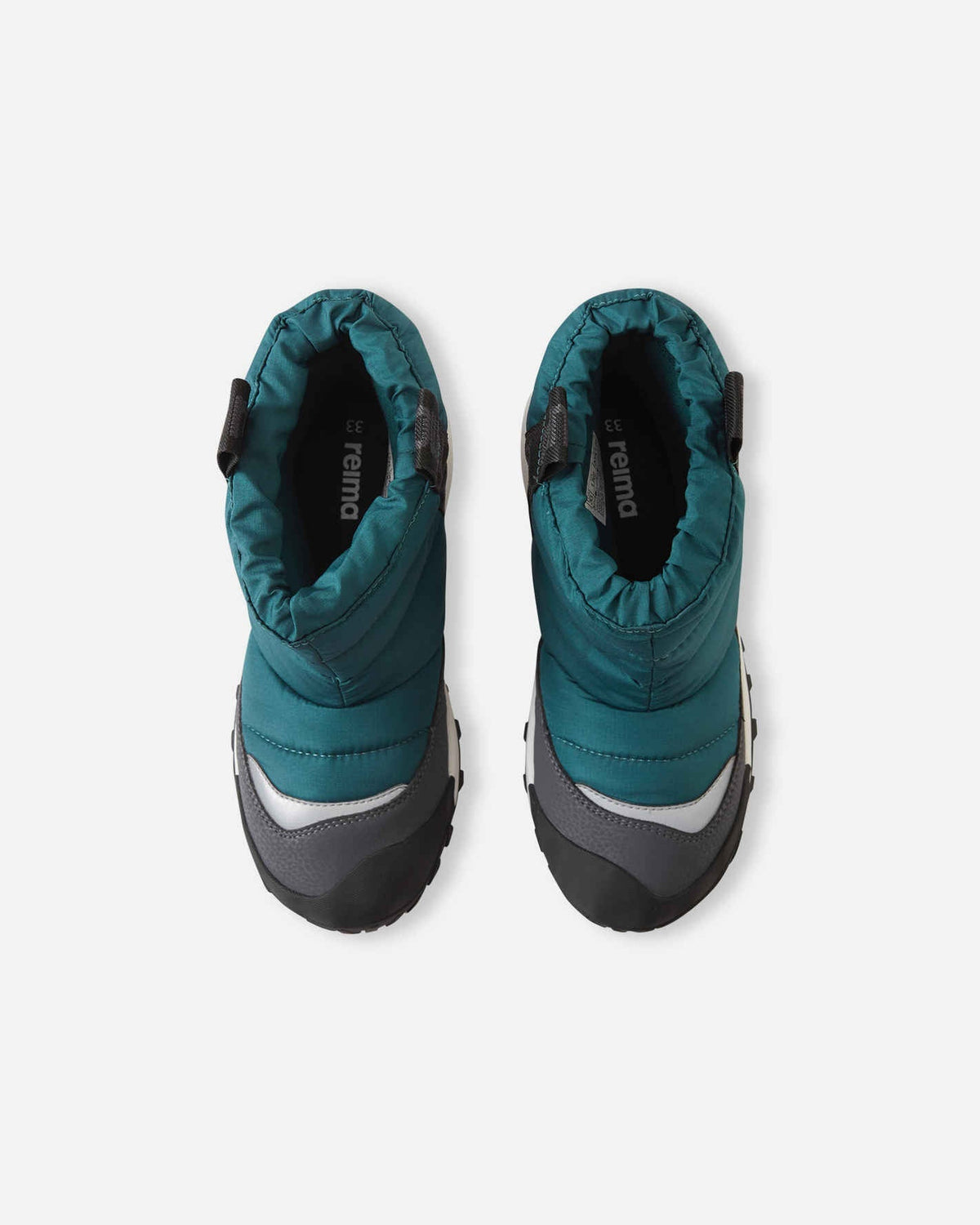 Stivali invernali Reima Lumiloma ReimaTec per bambini, colore Dark Teal – Packshot 4