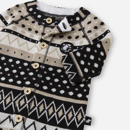 Reima Moomin Mysig wollen overall voor baby's, zwart – Productdetails