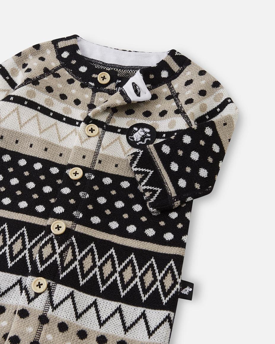 Reima Moomin Mysig wollen overall voor baby's, zwart – Productdetails