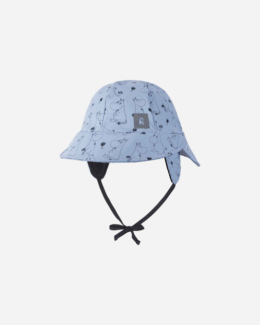 Reima Moomin Rainy regenhoed voor kinderen, Airy Blue – Packshot