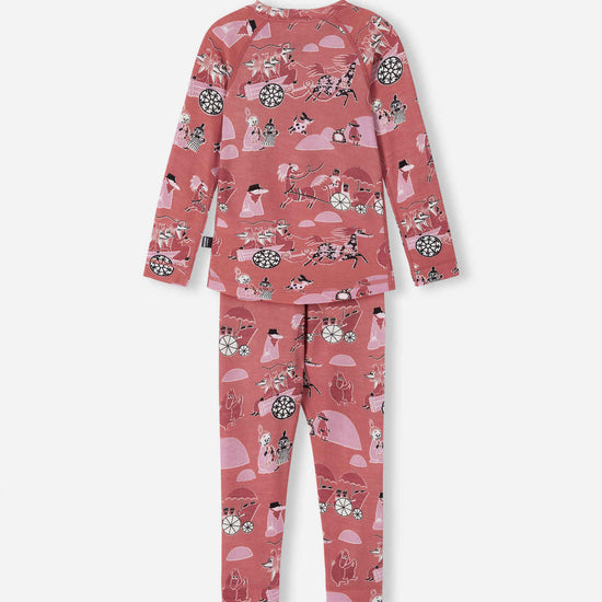 Reima Moomin Trivsam Funktionsunterwäsche Set Kleinkinder - Unterwäsche bei PeakStyle