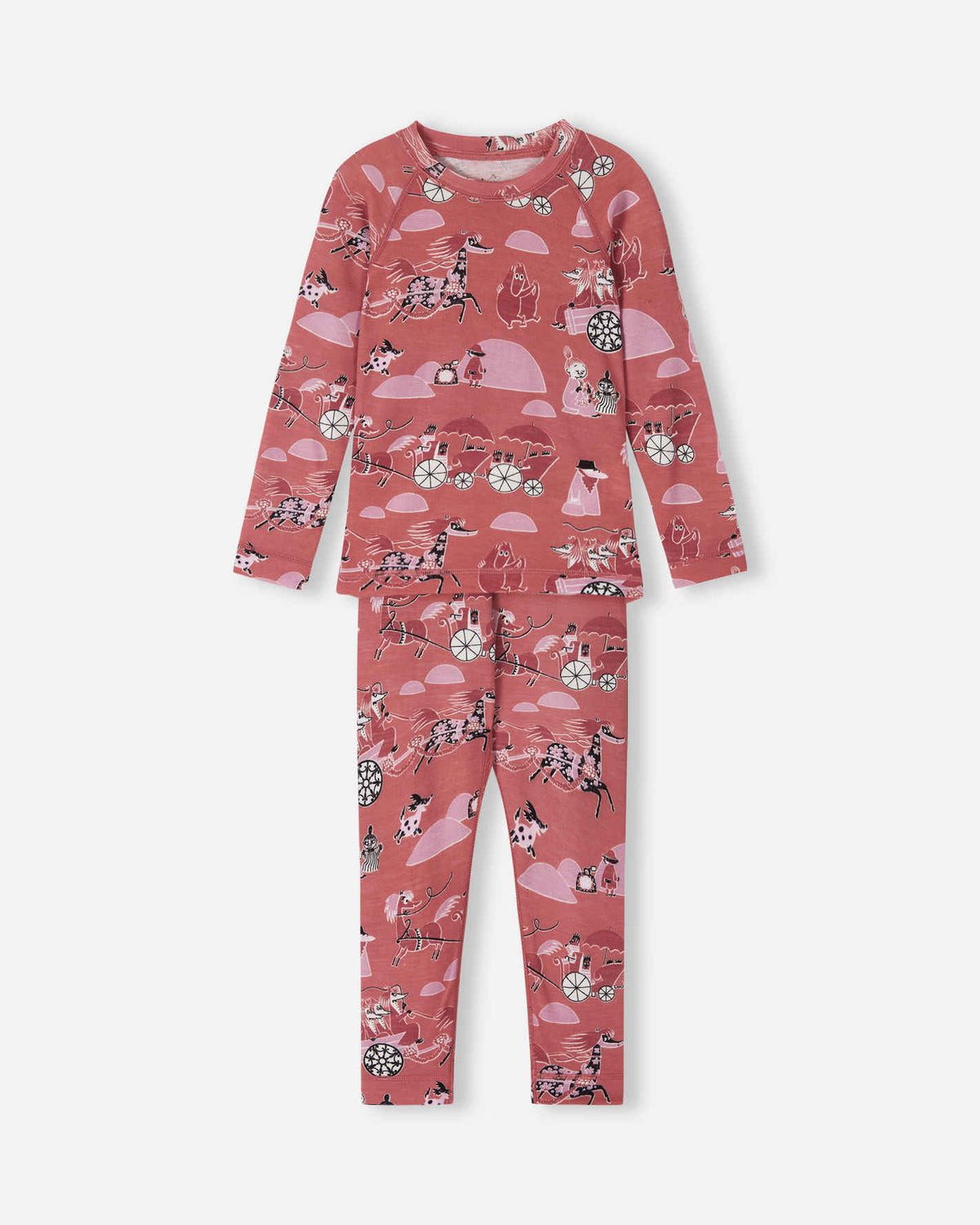 Reima Moomin Trivsam Funktionsunterwäsche Set Kleinkinder - Unterwäsche bei PeakStyle