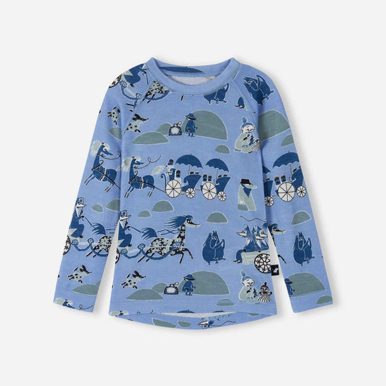 Reima Moomin Trivsam Funktionsunterwäsche Set Kleinkinder - Unterwäsche bei PeakStyle