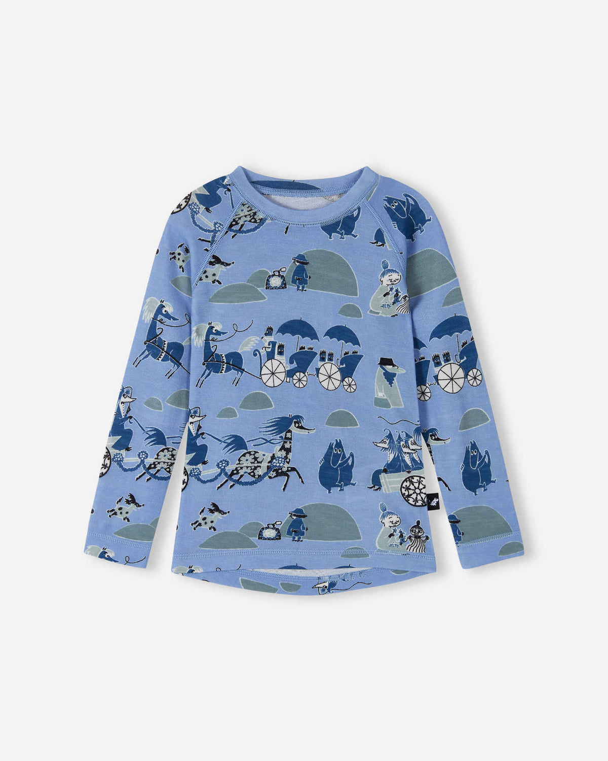 Reima Moomin Trivsam Funktionsunterwäsche Set Kleinkinder - Unterwäsche bei PeakStyle