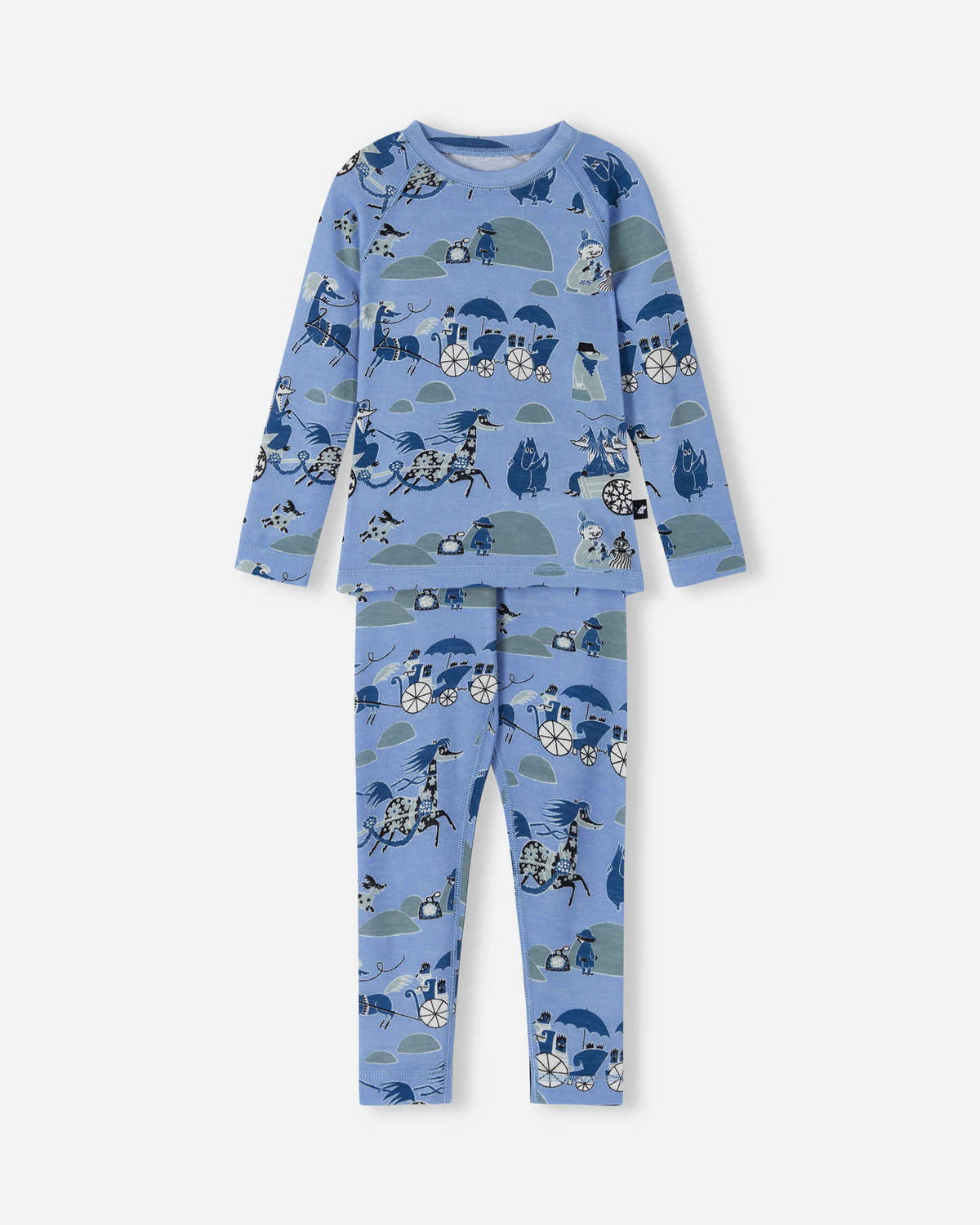 Reima Moomin Trivsam Funktionsunterwäsche Set Kleinkinder - Unterwäsche bei PeakStyle