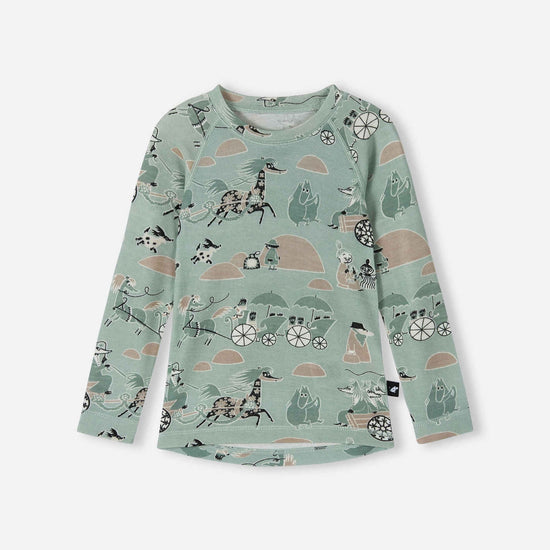 Reima Moomin Trivsam Funktionsunterwäsche Set Kleinkinder - Unterwäsche bei PeakStyle