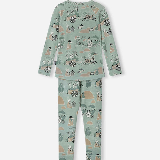 Reima Moomin Trivsam Funktionsunterwäsche Set Kleinkinder - Unterwäsche bei PeakStyle